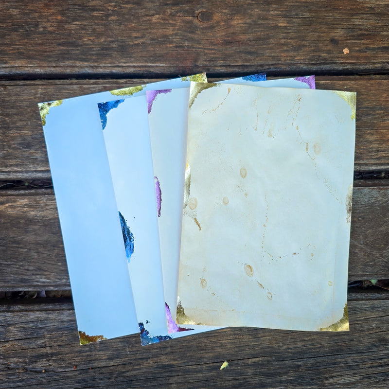 Papel para Cartas ou Convites Luxo - Folha Pólen Bold.®