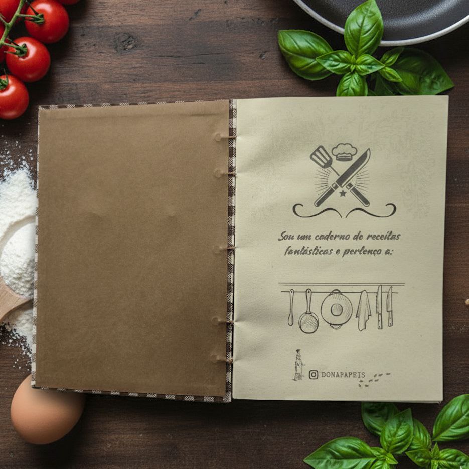 Livro de Receitas Mágicas A5