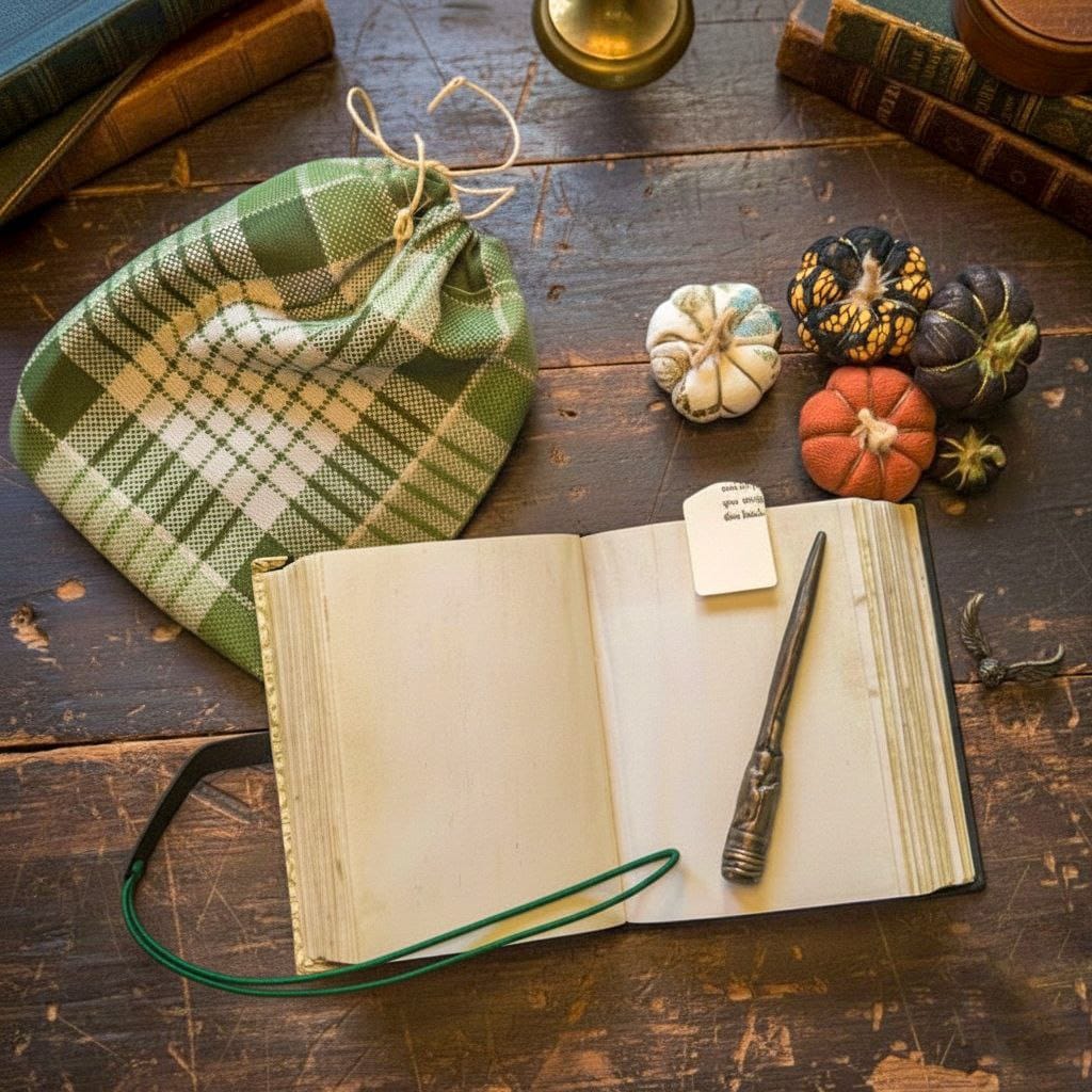 Diário Medieval Harry Potter, Folhas Envelhecidas, Casas de Hogwarts