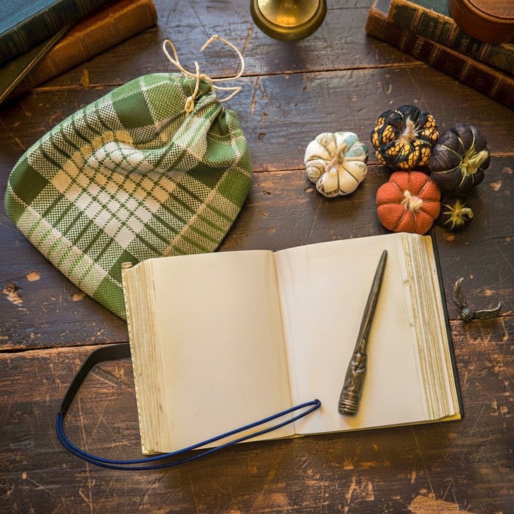 Diário Medieval Harry Potter, Folhas Envelhecidas, Casas de Hogwarts