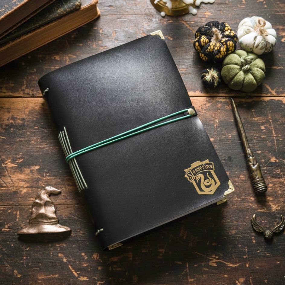 Diário Medieval Harry Potter, Folhas Envelhecidas, Casas de Hogwarts