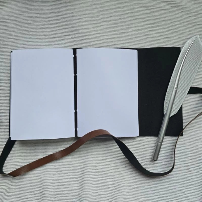 Diário de Viagem Bullet Journal Sketchbook tamanho A6.