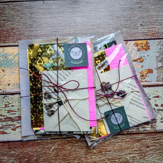 Kit Vintage, mix de papéis para Scrapbook, Agendas e Journal®