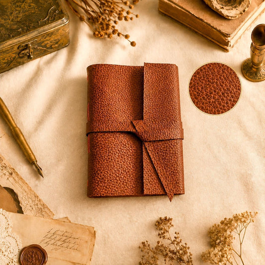 Diário de Viagem Bullet Journal Sketchbook Savana tamanho A6.