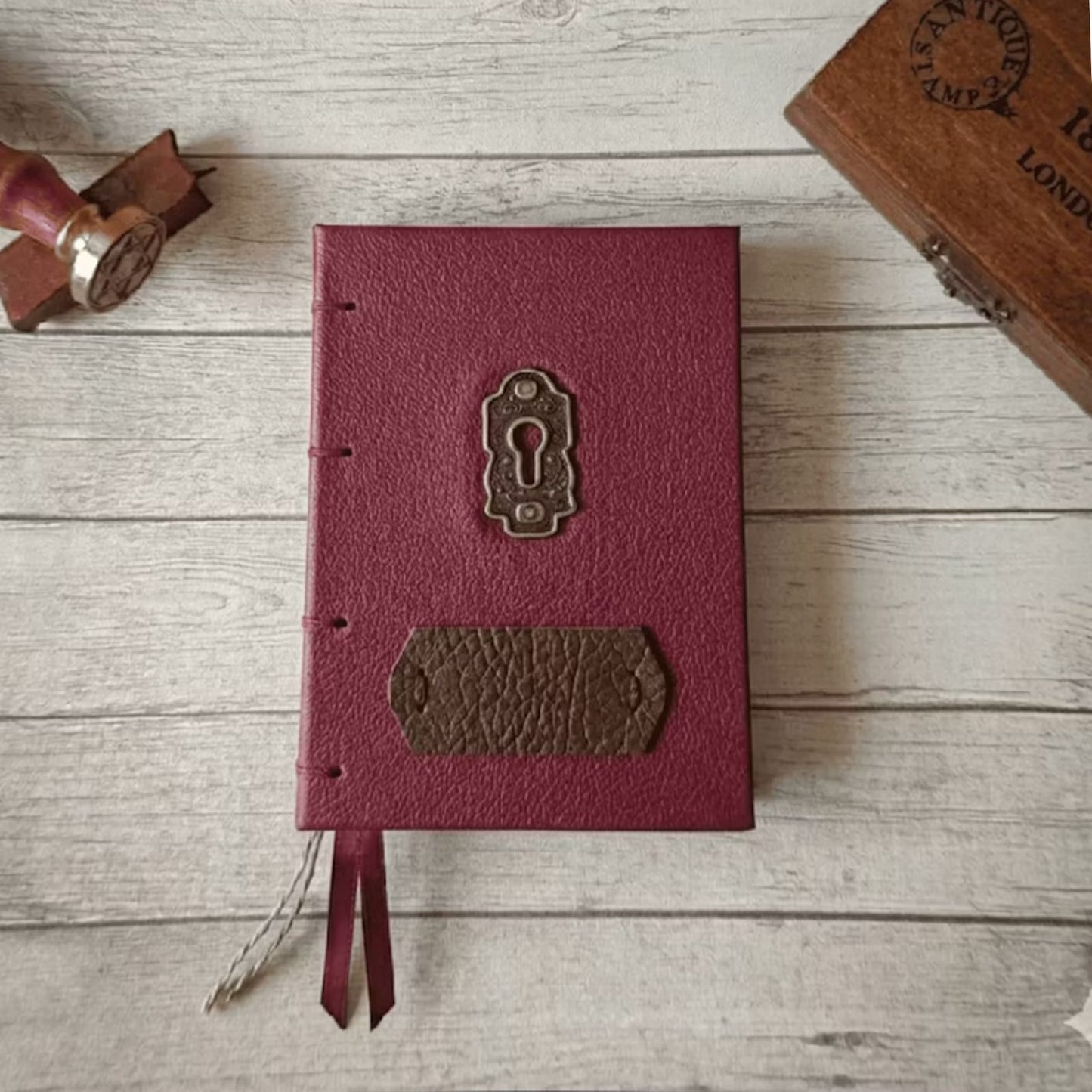 Diário Vintage Secret A6 Folhas Envelhecidas